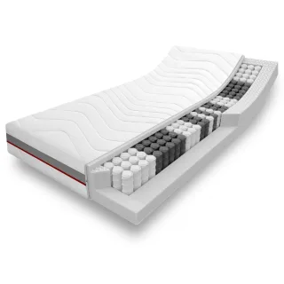 Ergonomische Taschenfederkernmatratze Sleezzz Premium 90 x 200 cm, Höhe 23 cm, Härtegrad H2/H3