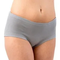 HERMKO Taillenslip Maxi-Slip, High-Rise-Slip (Pack, 3er) 100 % Bio-Baumwolle Maxischlüpfer Tunnelzug hergestellt in EU