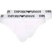 Emporio Armani Brasilslip 2er Pack Brazilian Brief (2-St) mit elastischem Logobund