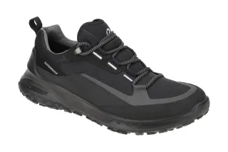 Ecco 824254 ULT-TRN Herrenschuhe Schwarz Nubuck Leder Gummisohle MICHELIN