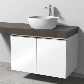 Sanipa Waschtischunterbau mit Türen 2morrow (L2363) 510x800x520 Weiß-Glanz, L236378 L236378