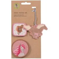 LÄSSIG Aufkleber Patches Set Horse pink (2022)