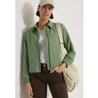 CECIL Jackenblazer Blouson mit Hemdblusenkragen