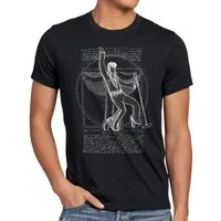 style3 T-Shirt Vitruvianischer King of Rock da vinci memphis elvis