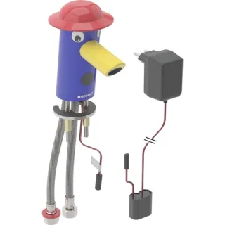 Geberit Bambini Waschtischarmatur Netzbetrieb, mehrfarbig: Mischer=mit Mischer, Korpus:, 116209005 116209005