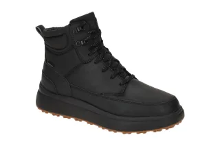 Geox U46FZB 0FFFU C9999 Herren Winterstiefeletten schwarz +GRIP wasserdicht