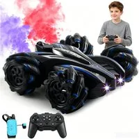 Quntis RC-Auto Ferngesteuertes Auto mit LED Lights Geschenke für Kinder (2-tlg), RC Auto Spielzeug Geschenken, ab 5/6/8 Jahre Jungen Mädchen