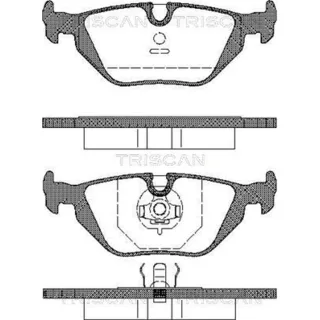 Triscan Bremsbel?ge hinten BMW 3er Z1 Opel Monterey 3,2