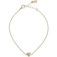 Next Fußkette Fußkette mit Pavé-Herz (1-tlg)