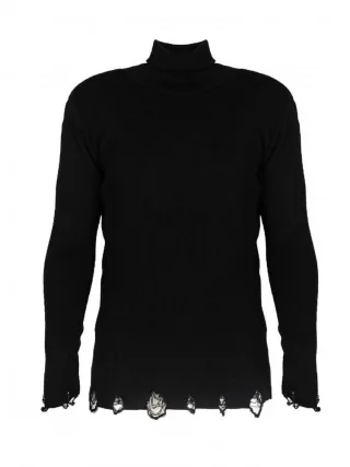 Takeshy Kurosawa Pullover Breaks Herren schwarz