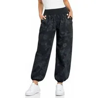 Mississhop Haremshose Baumwollhose Damenhose Aladinhose Blumenprint Sommerhose M. 277 (1-tlg)