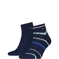 Tommy Hilfiger Kurzsocken TH MEN QUARTER 2P SUMMER BRETON (2 Paar)