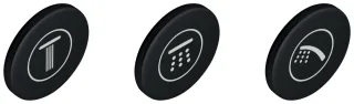 GROHE Symbolkappen 14079 für SmartControl Aufputzarmaturen, 14079XH0 14079XH0