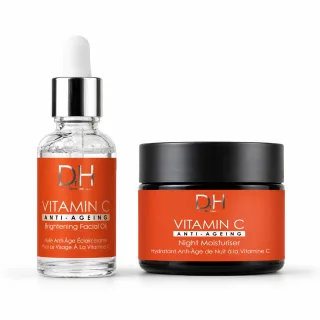 Dr H Vitamin C Aufhellendes Nachtpflege-Duo