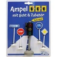 Ampel mit Verkehrszeichen