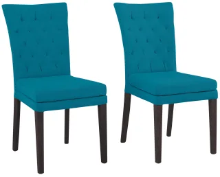 Home affaire 4-Fußstuhl "Colorado" (Set) 2 Stk.Beine aus Buche, wengefarben lackiert, Im 2er, 4er oder 6er-Set