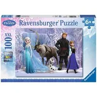 Ravensburger Puzzle Disney Frozen, Im Reich der Schneekönigin, 100 Puzzleteile, Made in Germany