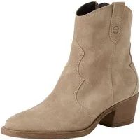 Tamaris Stiefelette Veloursleder . Cowboy Stiefelette
