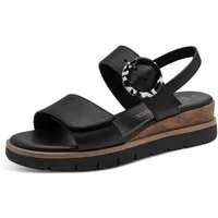 MARCO TOZZI Keilsandalette Riemchensandale, Sommerschuh in veganer Verarbeitung