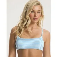ESOTIQ Bustier-Bikini-Top Bikini Top Bustier Santorini, herausnehmbare Cups, Crinkle