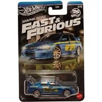 Hot Wheels Spielzeug-Auto Hot Wheels Silver Series - Fast & Furious - Lancer Evolution VII, Acti