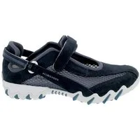 Allrounder by Mephisto Allrounder Niro, Klettverschluss, C. Suede 55/ Open Mesh 97, Ocean-Bla Klettschuh