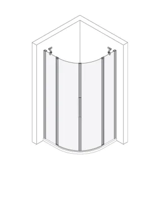 Koralle Viertelkreis myDay VPFS R550 R 90, VB22709020DP1 VB22709020DP1