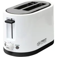 TZS FIRST AUSTRIA Toaster 750W, 2 Scheiben, 7 Stufen, weiß, für 2 Scheiben, 0 W, Warmhalte- und Auftaufunktion, inkl. Krümelschale