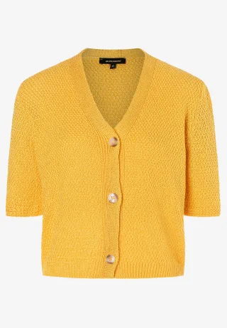 MORE & MORE - Cardigan gelb - Gr. - 36