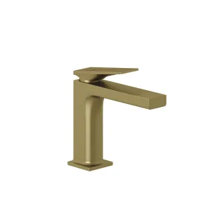 KLUDI-DECUS Waschtisch-Einhandmischer 110 mit Ablaufgarnitur Brushed gold PVD 54280N075