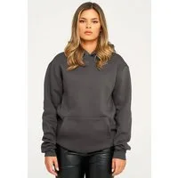 behype Hoodie BHPERTH Damen Basic Oversized Kapuzensweatshirt Raglan Kapuzenpullover Sweater