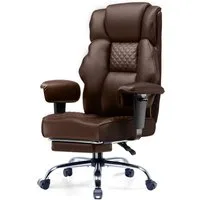 GTPLAYER Gaming-Stuhl für Große und Schwere Personen, ergonomischer Bürostuhl bis 180 kg, 3D Sitzkissen, verstellbar mit Fußstütze für Büro & Gaming