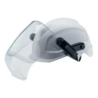 uvex pheos Visier SLB1 Störlichtbogen Klasse 2 farblos magnetisch für uvex pheos Schutzhelm E-S-WR schwarz - 9906008