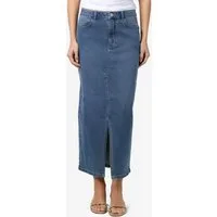 Noisy may Jeansrock NMKATH NW SLIT MIDI SKIRT VI477MB NOOS