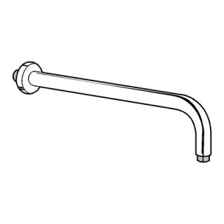 Kludi A-QA Wand-Brausearm 400 mm Brushed Bronze PVD, 66514N1-00 66514N1-00
