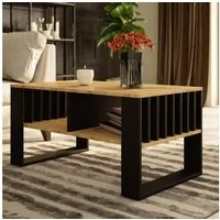 Raumhirsch Furniture Couchtisch Moderner Sofatisch (Kaffeetisch, Wohnzimmertisch 92×50x45 cm), Beistelltisch in 5 Farben