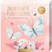 COPPENRATH DIE SPIEGELBURG Malen nach Zahlen Diamond Painting Bastelset mit 3 glitzernden Motiven, 3000+ Steine