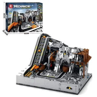 Reobrix NO.22023 Mechanical Mining Machine Building Blocks Assembly Kit Brick DIY Toys for Children Gift