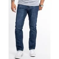 Lorenzo Loren Straight-Jeans Herren Jeans Regular Fit Blau LL-324