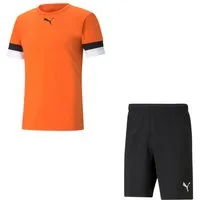 PUMA Fußballtrikot Puma Herren Set Trikot+Hose teamRISE Jersey 704932+704942