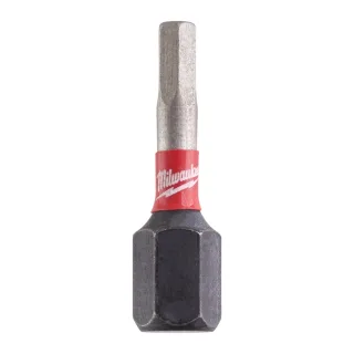 Milwaukee - BIT HEX3 25MM SHOCKWAVE, 2 Stück - 4932430894