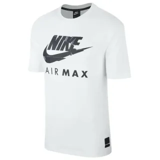 Nike Air Max Graphic Print Herren-T-Shirt Weiß