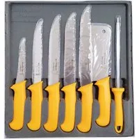 Messermann Germany Universalküchenmesser Messersatz Fleischmesser 7 teilig Top Seller