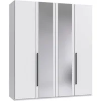 Wimex Drehtürenschrank London in den Breiten 180cm, 225cm und 270cm erhältlich, inkl. Spiegel Kleiderschrank wahlweise mit Basic- o. Premium-Ausstattung erhältlich