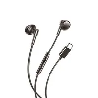 XO kabelgebundene Kopfhörer USB-C, Silikonkabel, Lautstärke einstellbar Kopfhörer