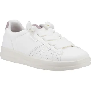 HEYDUDE Karina Duo Classic Polyurethan Damensneaker in Weiß
