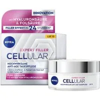 Nivea Tagescreme CELLULAR EXPERT FILLER TAGESPFLEGE LSF 15, für straffere und prallere Haut, Anti-Age