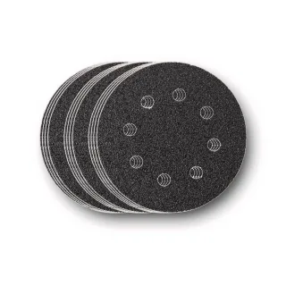 Fein Schleifblatt-Set,Zirkon Ø 115 mm,Korn 40,60,80,gelocht - 63717233020