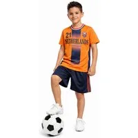 Fashion Boy Fußballtrikot Fussball Fan Set Niederlande NETHERLANDSTrikot + Shorts, JS296e (Set)