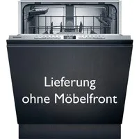 SIEMENS vollintegrierbarer Geschirrspüler iQ300 SN63EX04TE, 13 Maßgedecke, Automatische Türöffnung für Effizienz, infoLight, flexible Körbe